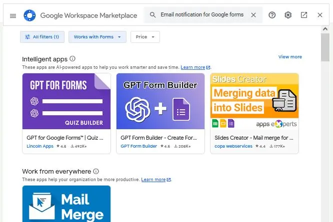 google_workplace_marketplace_in_google_forms