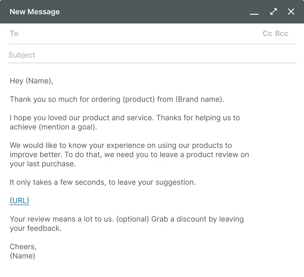 Product Review Outreach