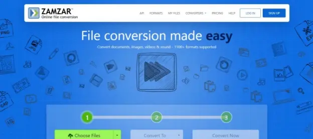 Zamzar Online File Conversion 