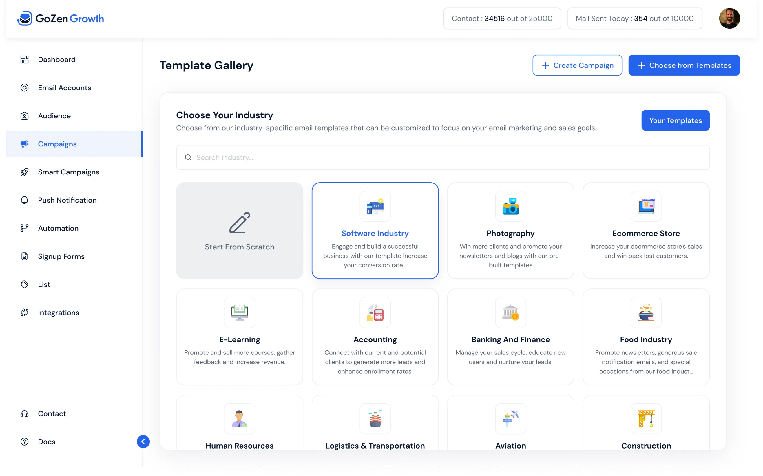 Stay Agile with Industry-Specific Email Templates