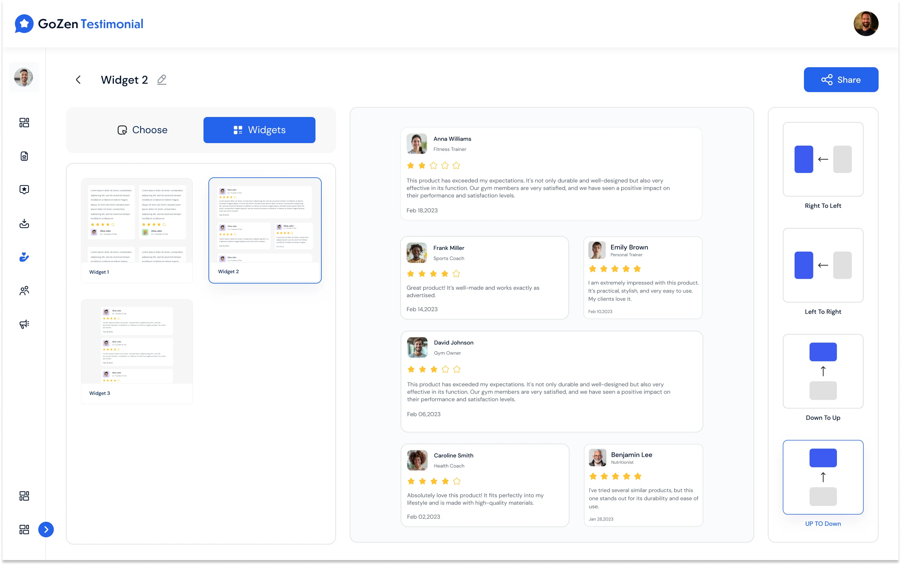 Widget Template